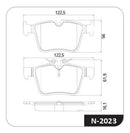 Jogo Pastilha Freio Mercedes Classe 160 180 200 2014... - Cobreq