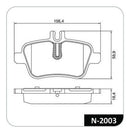 Jogo Pastilha Freio Mercedes Classe A 160 180 2015... - Cobreq