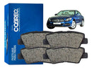 Jogo Pastilha Freio Mercedes Classe C 180 2015 Em Diante - Cobreq