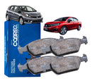 Jogo Pastilha Freio P/ Honda New City New Fit - Cobreq