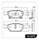 Jogo Pastilha Freio P/ Honda New City New Fit - Cobreq