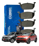 Jogo Pastilha Freio P/ Vw T-cross/nivus 2020 2021 2022 2023 - Cobreq