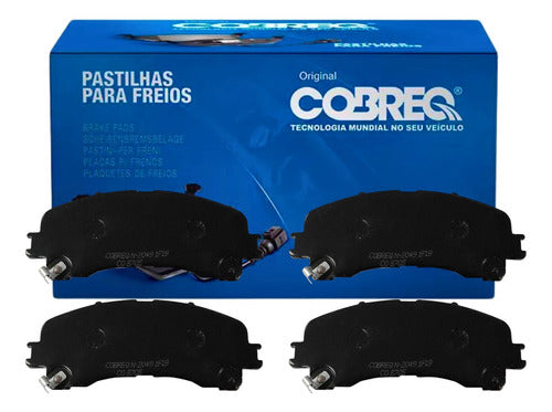 Jogo Pastilha Freio Para Chevrolet S10 Trailblazer 2017 - Cobreq