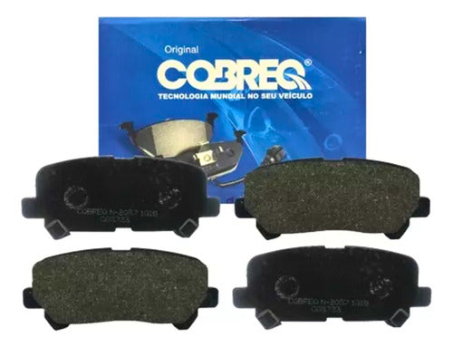 Jogo Pastilha Freio Para Chevrolet Trailblazer 2012-2023 - Cobreq