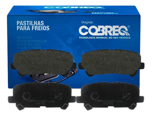 Jogo Pastilha Freio Para Chevrolet Trailblazer 2012-2023 - Cobreq