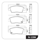 Jogo Pastilha Freio Para Hyundai Hb20 2012 2013 2014 Cobreq - Cobreq
