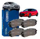 Jogo Pastilha Freio Para Hyundai Ix35 2012 2013 2014 Cobreq - Cobreq