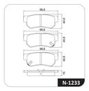 Jogo Pastilha Freio Santa Fé 2005 2006 Tucson 2008 2009 - Cobreq