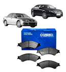 Jogo Pastilha Freio Traseira Cobreq Ford Fusion 2005 A 2012 - Cobreq