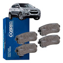 Jogo Pastilha Freio Traseira Hyundai Ix35 2009 - 2012 Cobreq - Cobreq