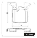 Jogo Pastilha Freio Traseira Original Bmw I8 2014 2015 2016 - Cobreq