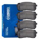 Jogo Pastilha Freio Traseira Vw Jetta Passat 2010 Em Diante - Cobreq