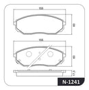 Jogo Pastilha Para Kia Sorento 2002 Até 2009 Cobreq Original - Cobreq