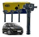 Kit 3 Bobinas Ignição Ford Ka / New Ka 1.0 Original - Magneti Marelli