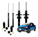 Kit 4 Amortecedor + Batentes Saveiro G5/g6/g7 2009... Cofap - Cofap