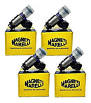 Kit 4 Bico Injetor Originais Para Fiat Palio 1997 Em Diante - Magneti Marelli
