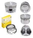 Kit 4 Pistões C/ Anel Gol / Voyage / Santana / Passat - Mahle