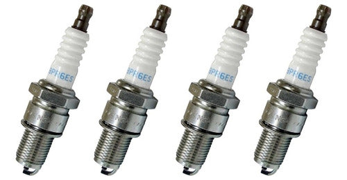 Kit 4 Velas Ignição Ngk Range Rover/opala /tempra/a-10/a-20 - Next Gear