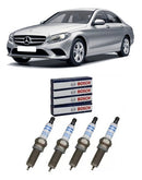 Kit 4 Velas Ignição Para Slk200 2011 Até 2015 Bosch Original - Next Gear