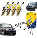 Kit Cabo + Velas Ignição Marelli Voyage G5 G6 G7 1.6 8v Ea1 - Next Gear