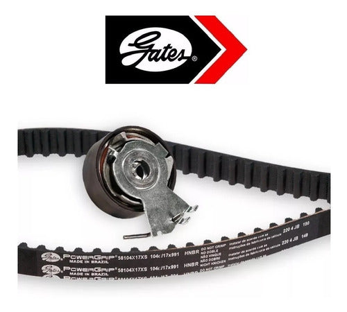 Kit Correia Dentada Original C3 1.5 2013 2014 2015 2016 - Gates