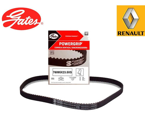 Kit Correia Dentada Tensor Renault Clio 1.0 16v 2000 Ks701 - Gates