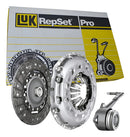 Kit Embreagem Versa March Sandero Logan Com Atuador 2015 16 - Luk