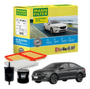 KIT FILTRO DE AR OLEO CABINE COMBUSTIVEL - MANN FILTER