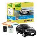 KIT FILTRO DE AR OLEO CABINE COMBUSTIVEL - MANN FILTER