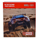 kit filtros wega chevrolet, montana, tracker, onix 2019... - Wega