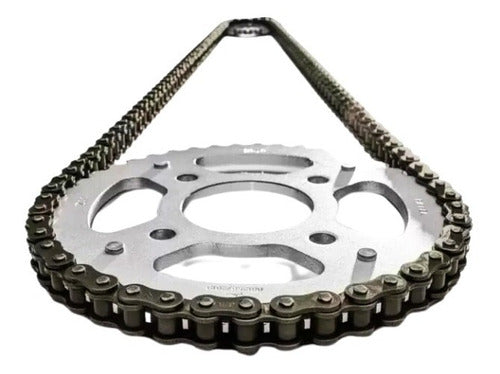 Kit Relação Mais Lona Freio Para Cg Titan 150 2004 Em Diante - Next Gear