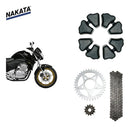 Kit Relação Nakata Cb300 + Coxim Da Coroa - Next Gear