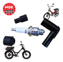 Kit Vela E Cachimbo 50cc 60cc E 75cc - Ngk - Next Gear