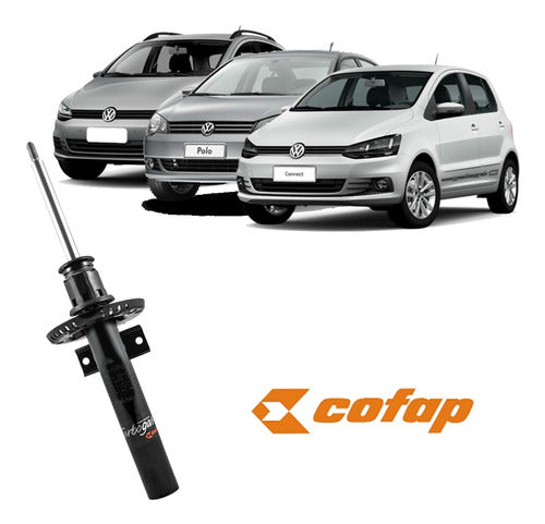 Par Amortecedor Diant Fox/polo/spacefox + Kit Batente Cofap - Cofap