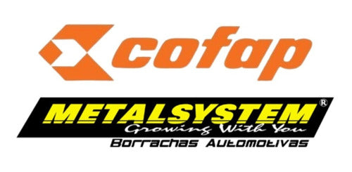 Par Amortecedor Diant Fox/polo/spacefox + Kit Batente Cofap - Cofap