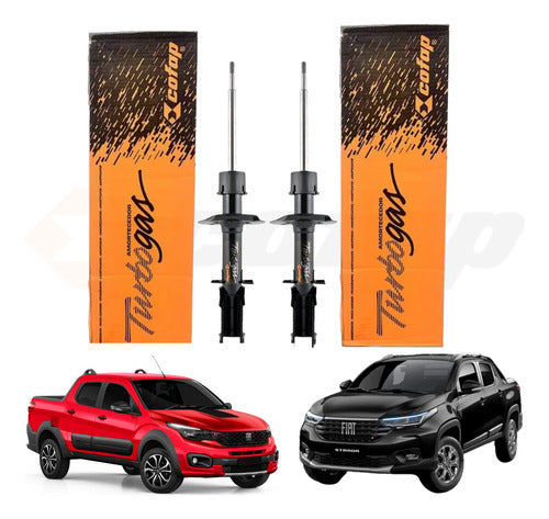 Par Amortecedor Dianteiro Cofap Fiat Strada 1.3/1.4/1.5/1.6 - Cofap