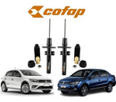 Par Amortecedor Dianteiro Gol G5 G6 G7 Com Kit Batente Cofap - Cofap