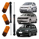 Par Amortecedor Tras Fox Polo Spacefox Original 2011 + Kit - Cofap