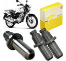 Par Guia De Válvula Cg 125 Titan 99 00 01 Xlr 125 Metal Leve - Next Gear