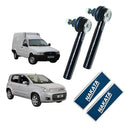 Par Terminal Direção Dianteiro Para Fiat Uno 1992 Até 2012 - Nakata