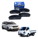 Pastilha De Freio Dian Hr/carnival 2.5 V6 2006 2007.. Cobreq - Cobreq