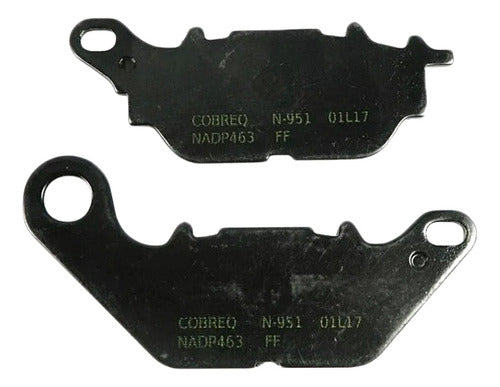 Pastilha De Freio Diant/tras Crypton/t115/nmax160/ybr125/yzf - Next Gear