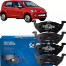 Pastilha De Freio Dianteira Vw Up 1.0 2014 Em Diante Cobreq - Cobreq