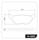 Pastilha De Freio Fjr1300/tdm900/xvs1300/xvs950/ Cobreq - Next Gear