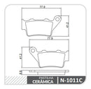 Pastilha De Freio Yz450f/klx450r/dr-z400sm/wr 250f - Next Gear