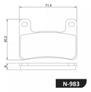 Pastilha De Freio Z1000/zx-10r/v-strom/gsx-r/boulevard - Next Gear