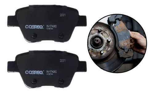 Pastilha Freio Cerâmica Audi A1 A3 2.0 Tfsi Quattro Cobreq - Cobreq