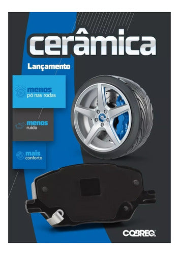Pastilha Freio Cerâmica Diant. Trailblazer 4p 2012-2016 - Cobreq