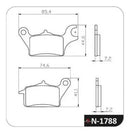 Pastilha Freio Dianteira Factor 150 Cobreq - Next Gear
