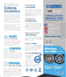 Pastilha Freio Dianteira Gm Cruze 1.4 2017 A 2021 Cerâmica - Cobreq